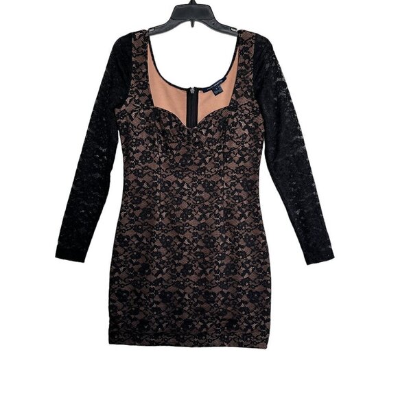 NEW French Connection Thora Lula Long Sleeve Lace Dress Size: M - Picture 6 of 6